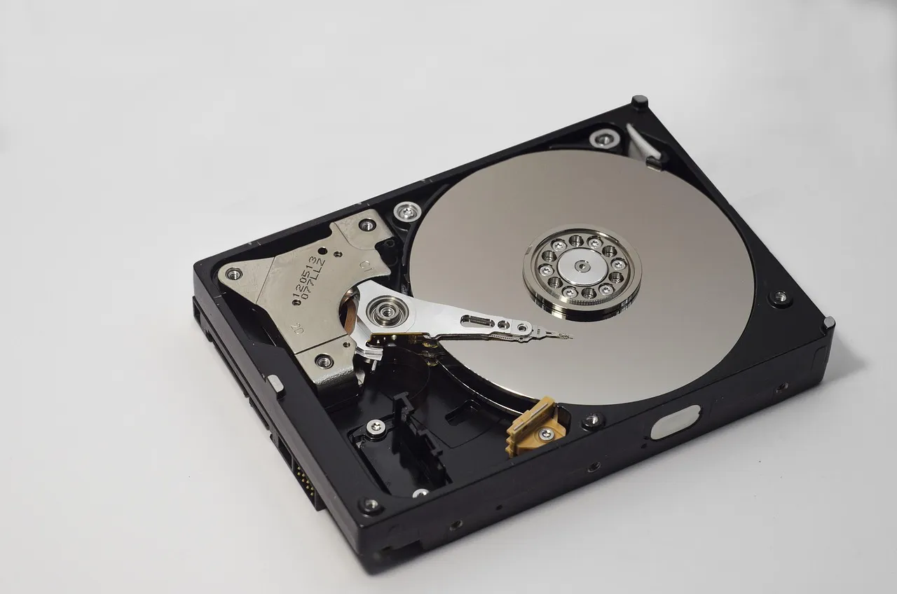 A hard drive disk